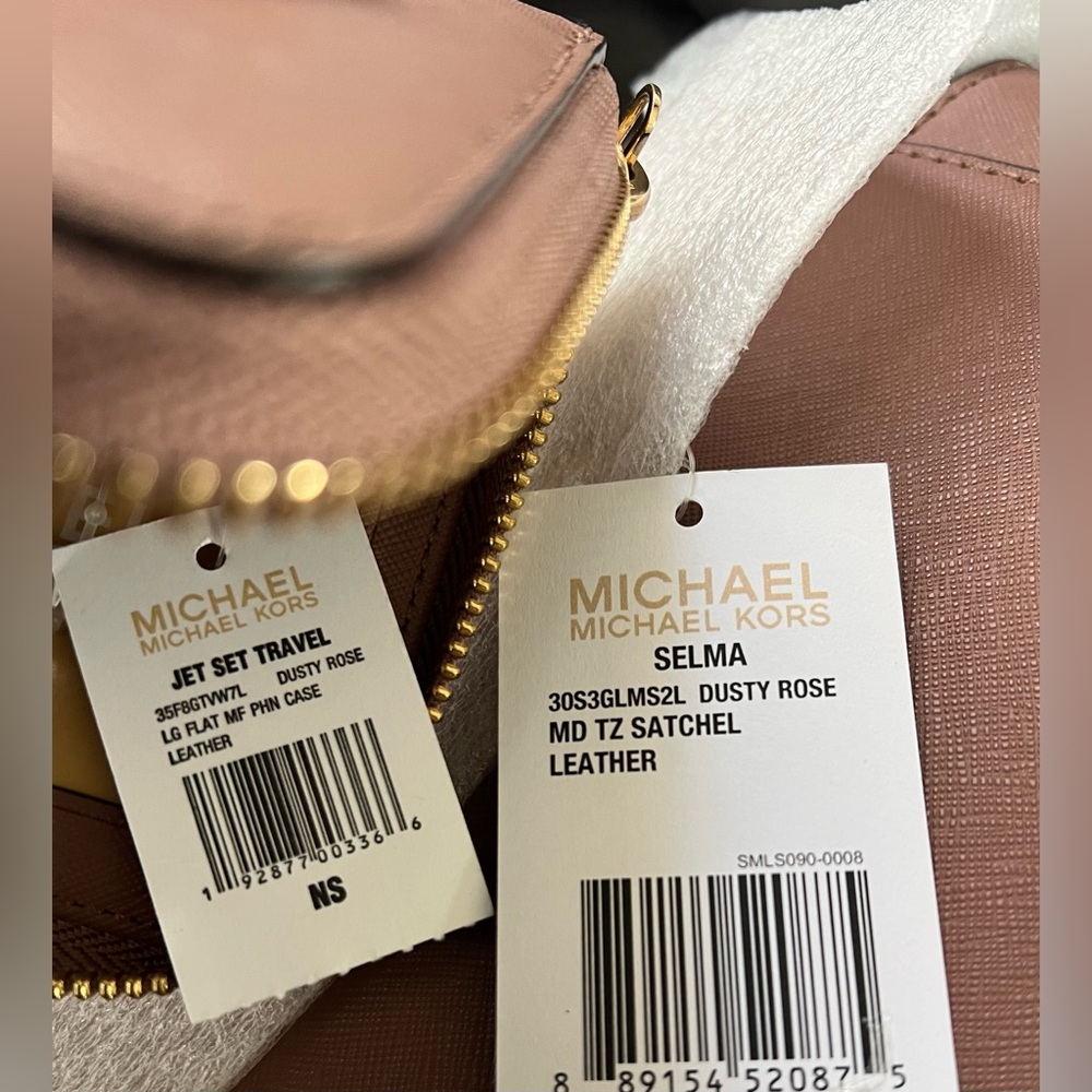 Michael Kors Selma Satchel and Matching Wallet - Picture 9 of 9